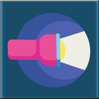 simple flash torch app icon