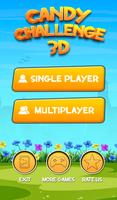 Candy challenge 3D Cookie Game Plakat