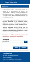 برنامه‌نما Apoderamiento APUD ACTA móvil عکس از صفحه