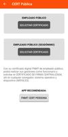 Certificado digital de emplead capture d'écran 1