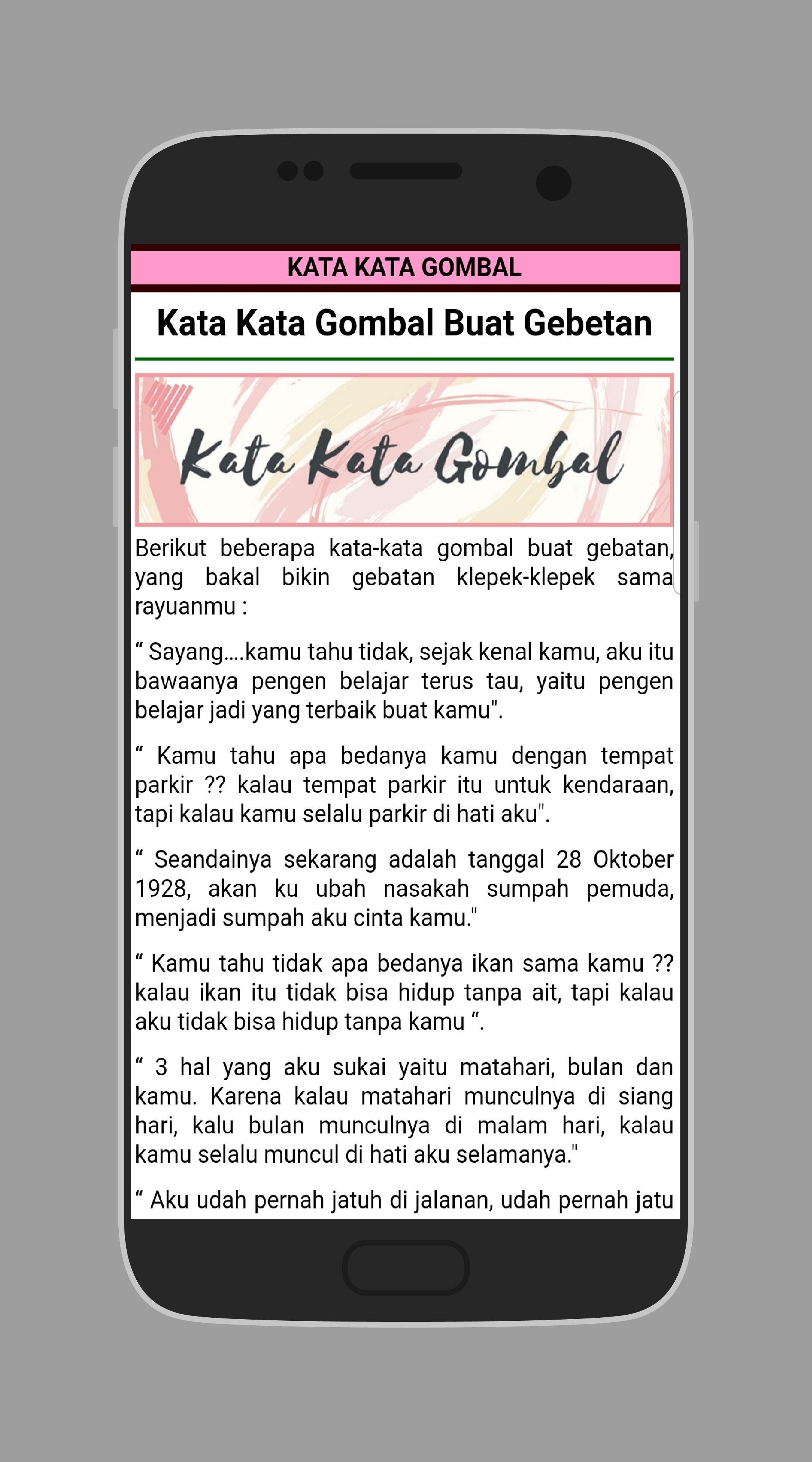 Kata Gombal Romantis Gokil Lucu Bijak For Android Apk Download