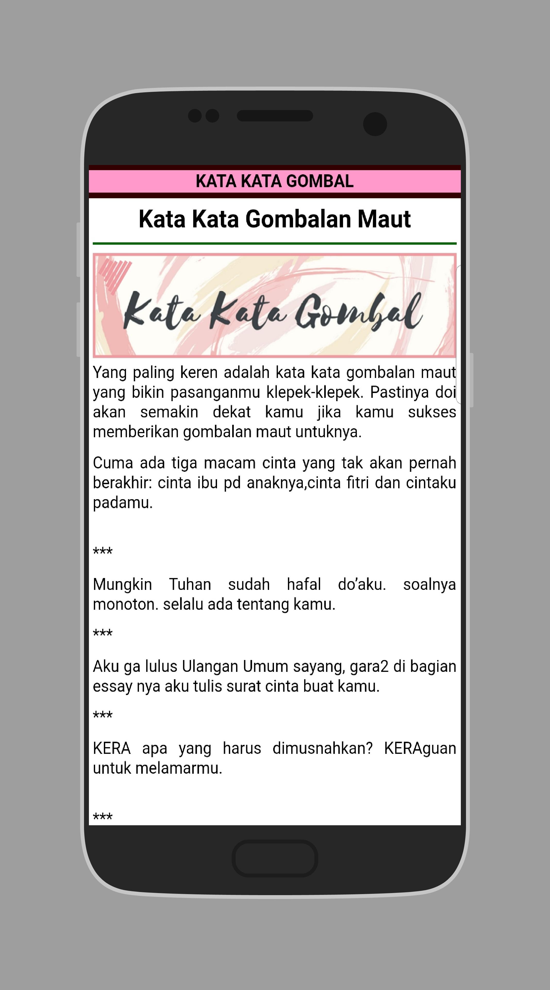 Kata Gombal Romantis Gokil Lucu Bijak For Android Apk Download