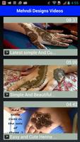 Poster Facile Mehndi design Videos