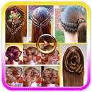 Filles Hair Styles Vidéos 2019 APK