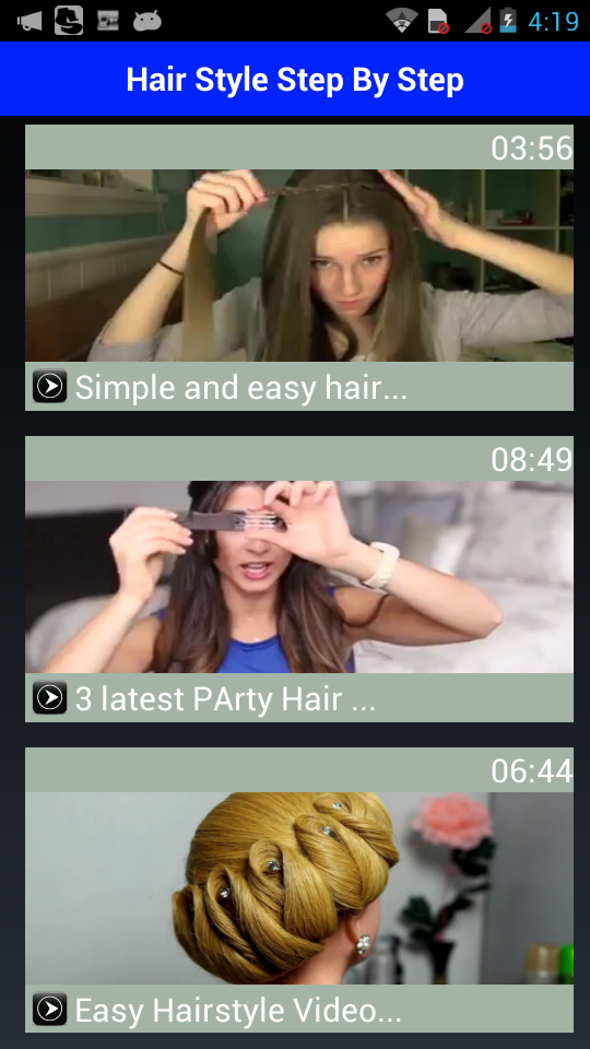 Girls Hair Styles Videos 2019 - New Hair Styles APK for Android – Download Girls Hair Styles Videos 2019 - New Hair Styles APK Latest Version from Girls Hair Styles Videos 2019 - New Hair Styles APK for Android – Download Girls Hair Styles Videos 2019 - New Hair Styles APK Latest Version from