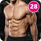 Abs workout - ไม่มีอุปกรณ์ที่บ ไอคอน