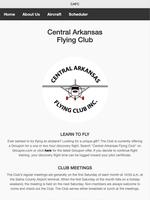 Central Arkansas Flying Club الملصق