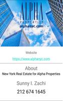 New York Real Estate for Alpha Affiche