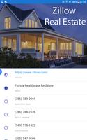 Florida Real Estate for Zillow الملصق