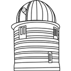 Astronomische observatoria-icoon