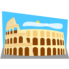 ikon Kota Roma Kuno