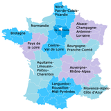 フランスの地方行政区画 アイコン