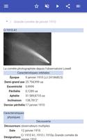 Comètes capture d'écran 2