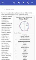 Group theory screenshot 1