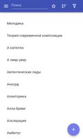 Теория музыки постер