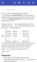 Types of matrices syot layar 1