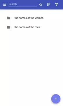 Screenshot 1 for Names of people