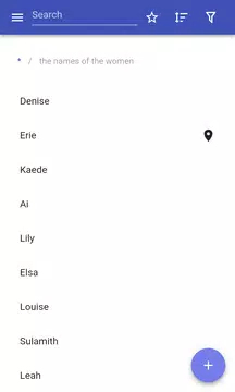 Screenshot 2 for Names of people