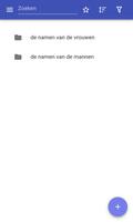 Namen van mensen-poster