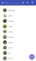 العائلات النباتية الملصق