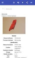 Minéraux capture d'écran 1