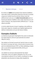 Réactions chimiques capture d'écran 2