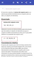 Teoría de conjuntos captura de pantalla 1