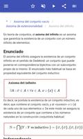 Teoría de conjuntos captura de pantalla 3