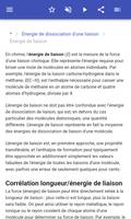 Une liaison chimique capture d'écran 2