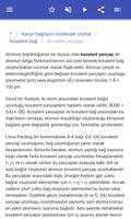 Kimyasal bağlar Ekran Görüntüsü 3