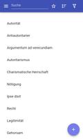 Philosophie des Rechts Plakat