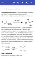 1 Schermata Reazioni organiche