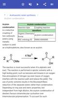 Organic reactions screenshot 2