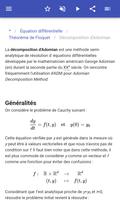 Equations capture d'écran 3