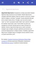 Bilgi teorisi Ekran Görüntüsü 1