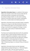 Information theory скриншот 1