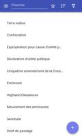 Loi de propriété Affiche