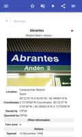 Madrid Metro stations syot layar 1