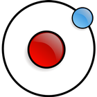 Particle physics icon