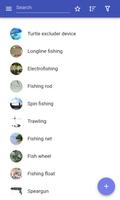 Fishing tackle โปสเตอร์