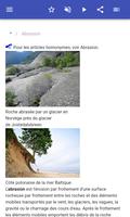 Termes géologiques capture d'écran 1