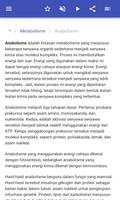 Metabolisme screenshot 2