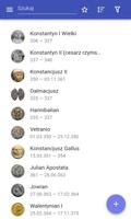 Bizantyjskich cesarzy plakat