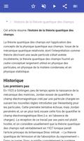 Théorie des champs quantiques capture d'écran 1