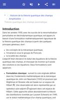 Théorie des champs quantiques capture d'écran 3