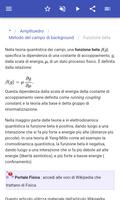 3 Schermata teoria quantistica dei campi