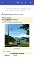Chemin de fer en Suisse capture d'écran 2