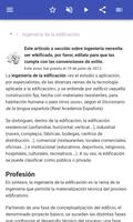 Ingeniería en Construcción captura de pantalla 1