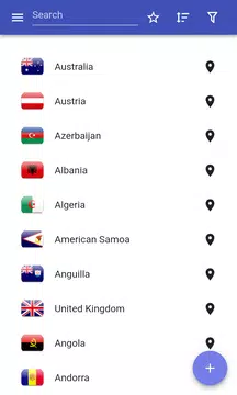 Screenshot 1 for Countries of the world