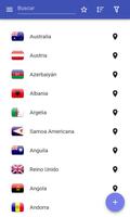 Los países del mundo Poster